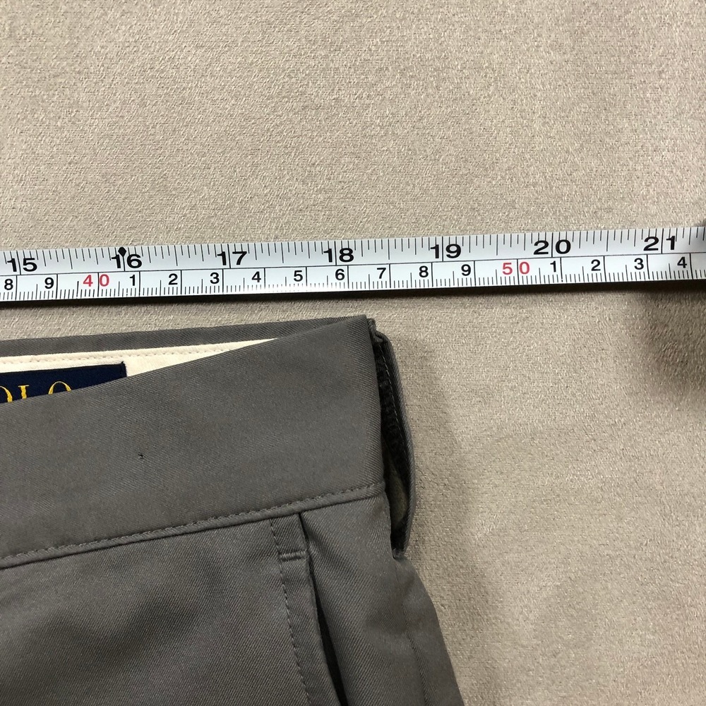 Polo Ralph Lauren Pants Mens 36x32 Gray Chino Slim Straight - Picture 12 of 15